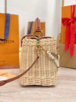 Louis Vuitton Capucines BB Handbag Brown Beige - Image 5