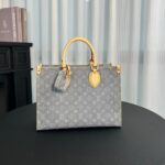 Louis Vuitton OnTheGo MM Monogram Denim canvas