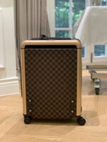 Louis Vuitton Horizon 55 rolling suitcase in Damier Ebene canvas. - Image 3