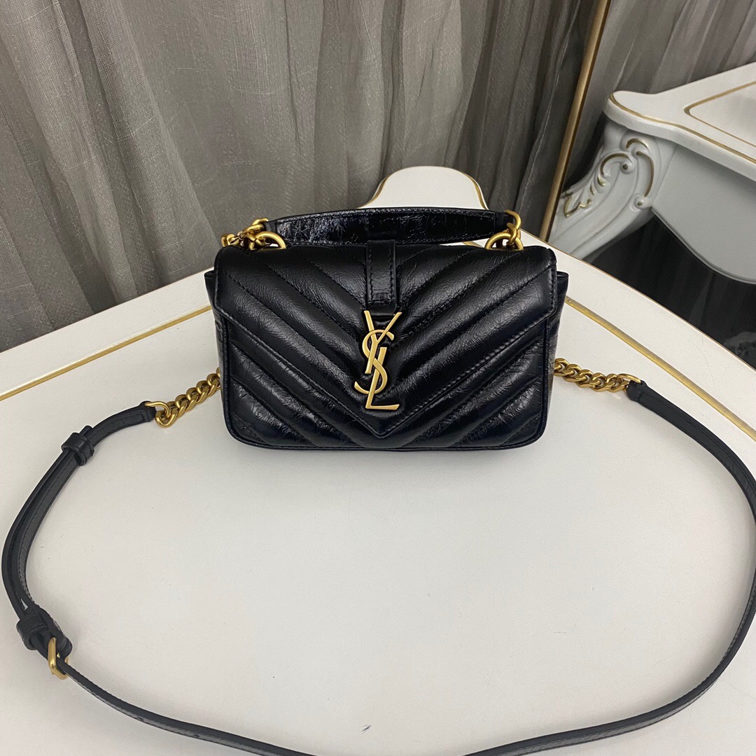 25ce6f78.jpg Saint Laurent Uptown Mini Crossbody Bag - Image 1