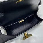 Prada Pattina in Pelle Calfskin Black - Image 4