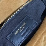 SAINT LAURENT Puffer Toy quilted leather-trimmed suede shoulder bag - Image 6