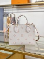 Louis Vuitton OnTheGo Mini bag (M14403) in white Monogram Empreinte - Image 2