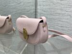 Dior Small Dior Médaillon Flap Bag in Pink - Image 3