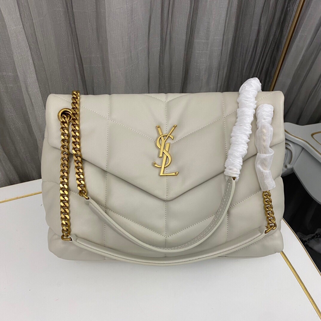 2c4ca2aa.jpg Saint Laurent Loulou Small Quilted Puffer Bag ‘All Colour Available’ - Image 1