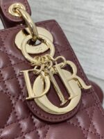 Christian Dior Mini Lady Dior bag Gold hardware - Image 4