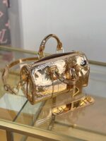 Louis Vuitton Limited Edition Gold Monogram Miroir Speedy 30 bag - Image 5