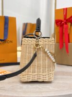 Louis Vuitton Capucines BB Handbag Brown Beige - Image 3