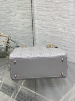 Dior Medium Lady in Grey Gold Hardware - Image 6
