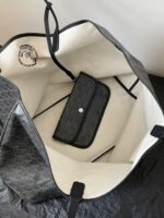 Goyard Black Goyardine Saint Louis PM Leather - Image 6