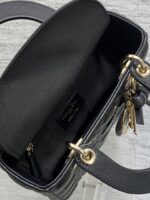 Dior Small Lady Dior My ABCDior Bag in black - Image 4