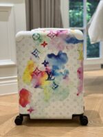 Louis Vuitton Horizon 55 suitcase in the Watercolor Multicolor - Image 2