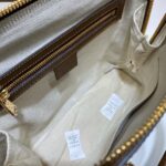 Gucci GG Supreme Canvas Horsebit 1955 Small Top Handle Bag - Image 5