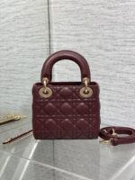 Christian Dior Mini Lady Dior bag Gold hardware - Image 3