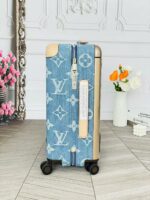 Louis Vuitton Horizon 55 suitcase in Monogram Denim Blue - Image 8