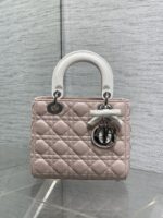 Dior Small Lady Dior Bag in Two-Tone Soupir Pink - Image 2