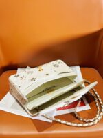 Chanel Flap Bag Leather Bag with Gold Hardware - Image 2