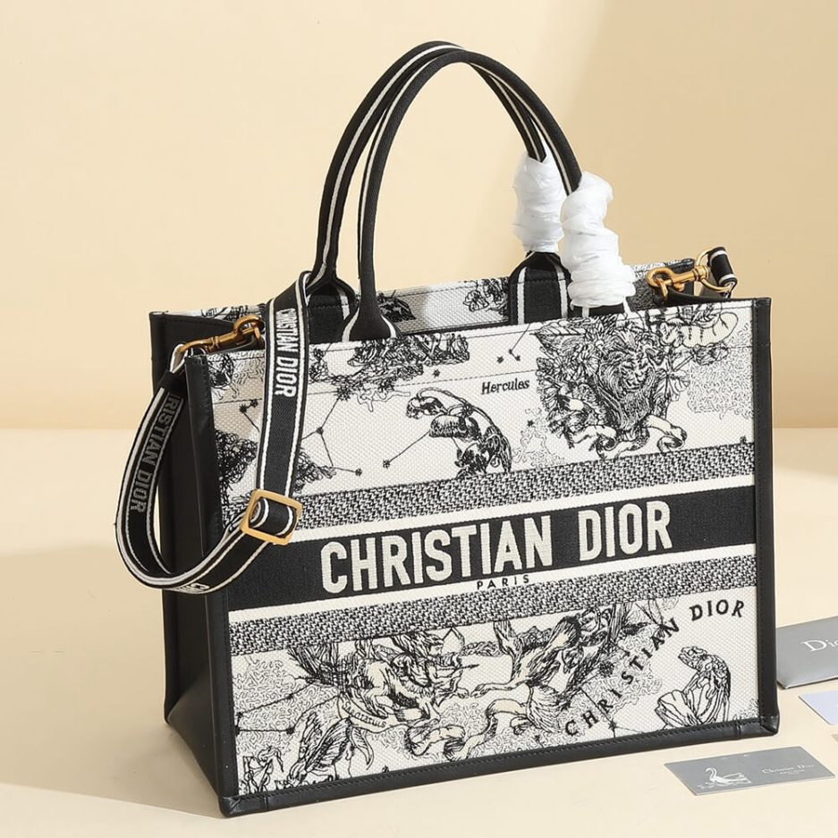 4-2-3.jpg DIOR Medium Dior Book Tote - Image 1
