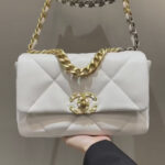 CHANEL 19 Bag Small White - Image 5