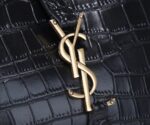 YSL Black Crocodile shoulder bag - Image 4