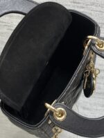 Christian Dior Mini Lady Dior bag in Black - Image 5