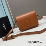 Saint Laurent Le 61 Saddle Shoulder Bag in Calfskin - Image 2