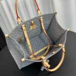 Louis Vuitton OnTheGo MM Tote Bag in Denim - Image 2