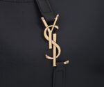 Saint Laurent Smooth Calfskin Le 5 A 7 Mini Hobo Black - Image 4