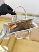 Louis Vuitton OnTheGo Mini bag (M14403) in white Monogram Empreinte - Image 7