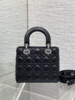 DIOR LADY DIOR SMALL BLACK SLIVER HARDWARE - Image 2