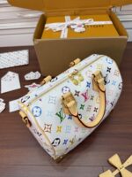 Louis Vuitton x Takashi Murakami Monogram Multicolor Speedy Bandoulière 25 - Image 4