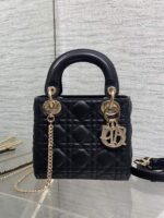 Christian Dior Mini Lady Dior bag in Black - Image 2