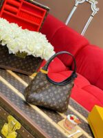 Louis Vuitton The Drop PM Handbag in Monogram Coated Canvas - Image 4