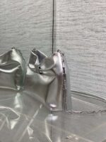 Dior Bow Bag Sliver Lambskin - Image 4