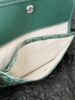 Goyard Green Goyardine Canvas & Chevroches Calfskin Saint Louis PM Tote - Image 5