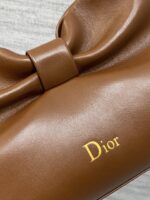 Dior Bow Bag Brown Lambskin - Image 2