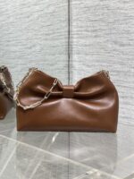 Dior Bow Bag Brown Lambskin - Image 3