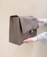 Chanel Maxi Flap bag in Taupe Grained Calfskin SS26 Collection - Image 2