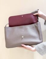Chanel Maxi Flap bag in Taupe Grained Calfskin SS26 Collection - Image 6