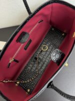 Chanel Tote Bag Crocodile Embossed Calfskin SS26 Collection - Image 7