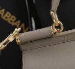 Dolce & Gabbana Small Sicily handbag in dauphine calfskin - Image 8