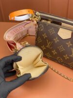 Louis Vuitton LV Multi Pochette Handle Monogram Handbags 24x16x6cm - Image 2