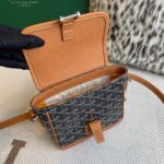Goyard Black Coated Canvas Mini Cross-Body Bag - Image 7