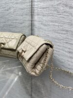 Dior My Dior Mini Bag in Beige Cannage Lambskin - Image 3