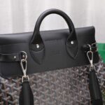 Goyard Steamer GM Black Leather Travel - Image 2