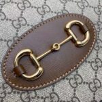 Gucci GG Supreme Canvas Horsebit 1955 Small Top Handle Bag - Image 6