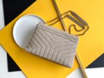 Saint Laurent Beige Suede Y Quilted Monogram - Image 2
