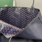 Goyard Navy Blue Anjou GM Tote bag - Image 4