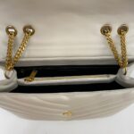 SAINT LAURENT SM LOULOU MONOGRAM QUILTED LEATHER BAG - Image 7