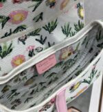 Dior Saddle Bag Multicolored Floral Embroidery Flowers - Image 6
